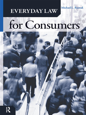 cover image of Everyday Law for Consumers